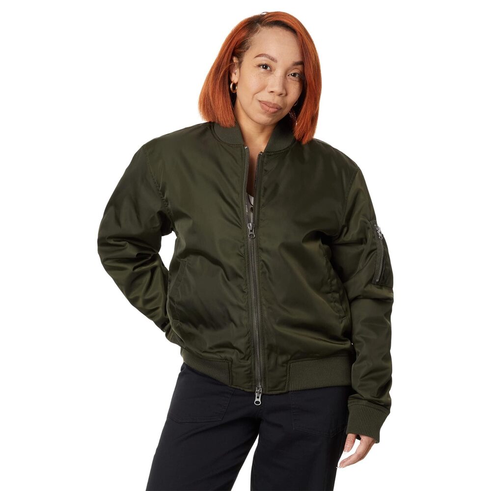 LABEL Go-To Bomber Jacket Olive LG